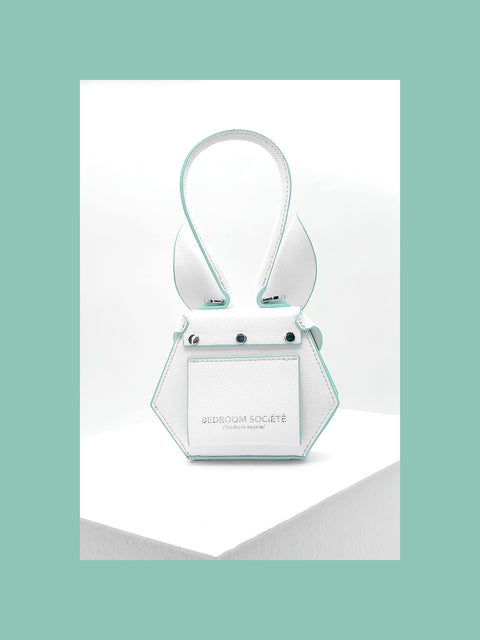 【Pre-Order】 Mini Bunny Bag Blanc - Bedroom Société - Official Website | BEDROOM SOCIÉTÉ